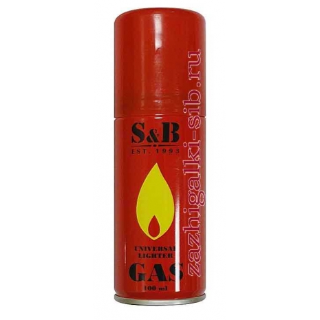 Газ для зажигалок S&B 100 мл с насадками0